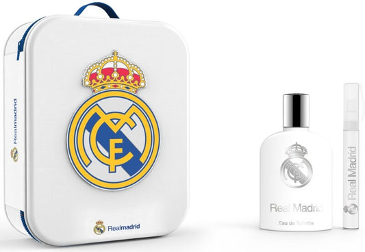 Real Madrid Neceser con Perfume Eau de Toilette – Pasión y Estilo para Verdaderos Fans