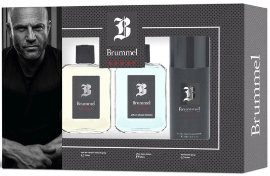 Brummel Estuche Sport Vapo 125 ml + After Shave 125 ml + Desodorante Spray 150 ml