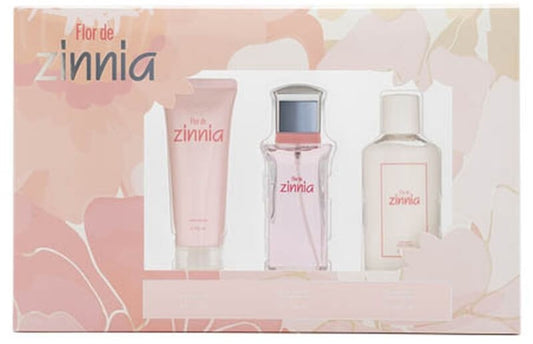 Zinnia Estuche Flor De Zinnia Vapo 100 ml + Body Lotion 100 ml + Crema De Manos 75 ml