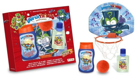 Superthings Estuche Vapo 50 ml + Gel/Champú + Juego De Baloncesto