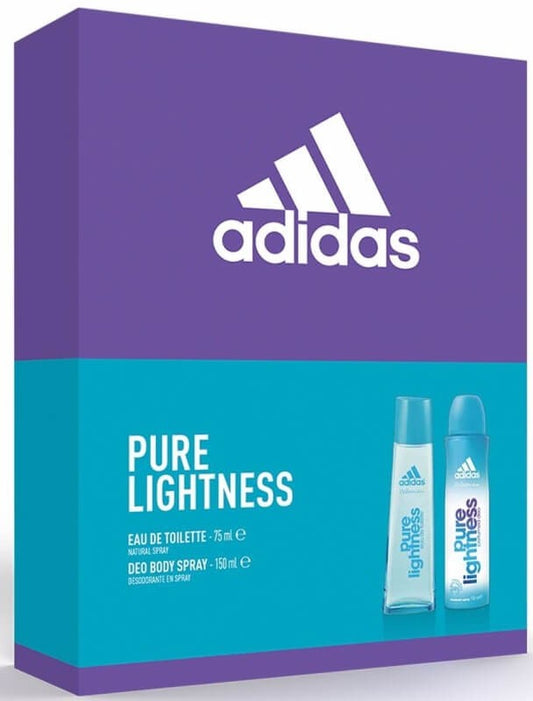 Adidas Estuche Pure Lightness Woman Vapo 75 ml + Desodorante Spray 150 ml