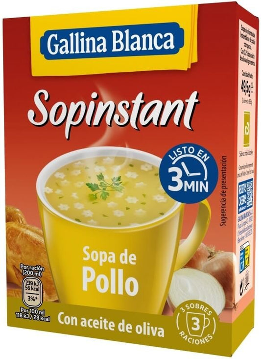Sopinstant Sopa de Pollo (3 Sobres)