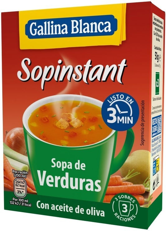 Sopinstant Sopa de Verduras (3 Sobres)