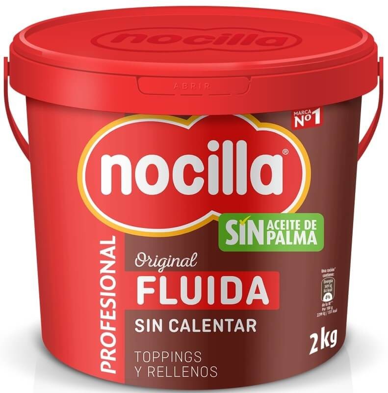Nocilla Profesional Fluida Original 2 Kg - La Crema de Cacao Perfecta para Hostelería