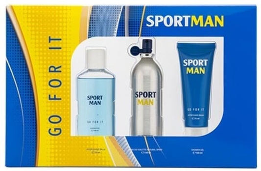 Sport Man Estuche Vapo 150 ml + After Shave 75 ml + Gel 100 ml