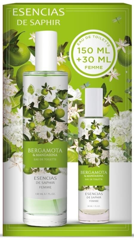 Saphir Estuche Esencia Bergamota Vapo 150 ml + 30 ml
