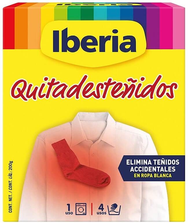 Iberia Quitadesteñidos Ropa 200G