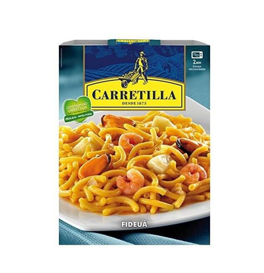 Carretilla Fideuá 250g - Auténtico Sabor Mediterráneo en Solo 2 Minutos