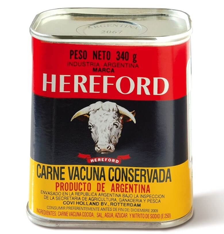 Hereford Carne Vacuna Conservada 340 gr