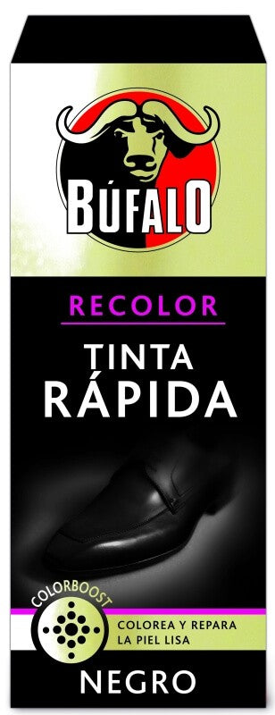 Búfalo Recolor Tinta Rápida Negro 25 ml
