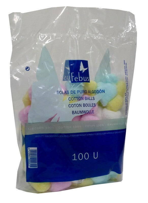 Star Cott Bolas De Algodón 100 Unidades