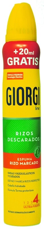 Giorgi Espuma Rizo Vivo 200 ml + 50 ml