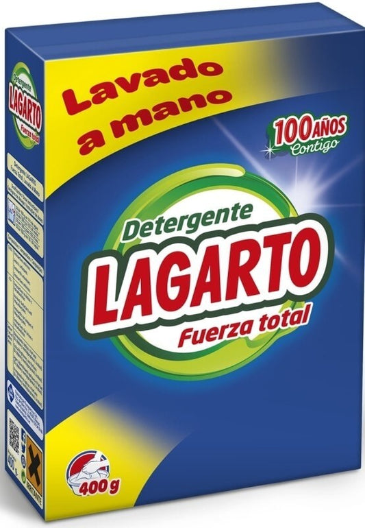 Lagarto Detergente en Polvo Lavado a Mano 400G