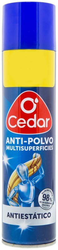 O'Cedar Anti-Polvo Multisuperficies 400 ml - Protección Antiestática para un Hogar Más Limpio