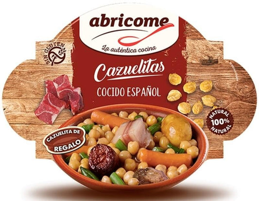 Abricome Cazuelitas Cocido Español 415g – La Auténtica Cocina Tradicional