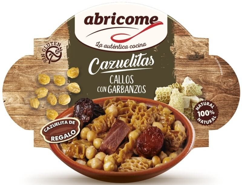 Abricome Cazuelitas Callos con Garbanzos 415 gr