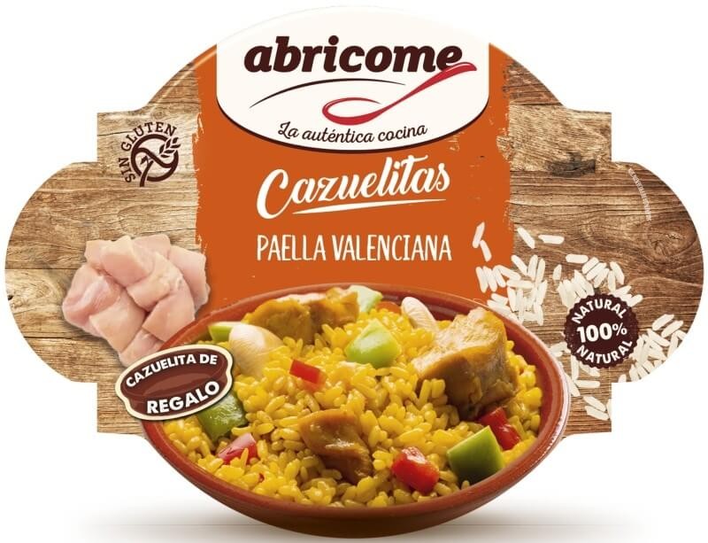 Abricome Cazuelitas Paella Valenciana 415 gr