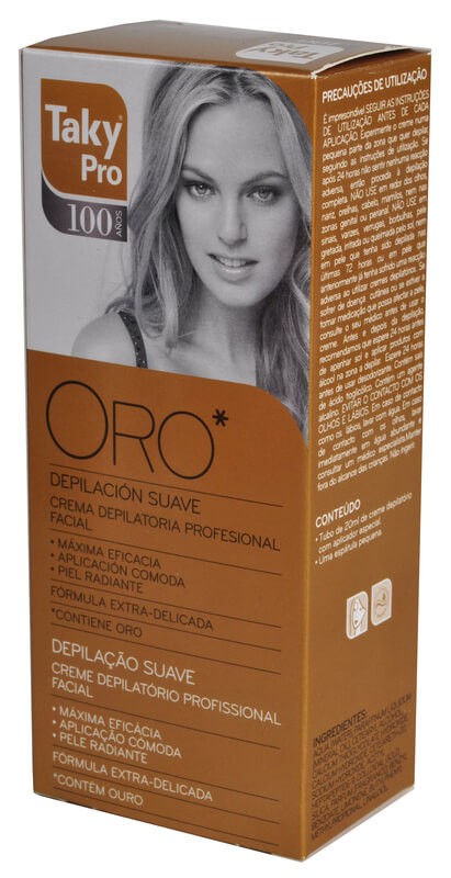 Taky Expert con Oro Crema Depilatoria Facial 20 ml
