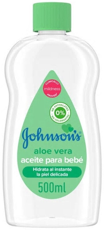 Johnson Aceite Corporal Con Aloe Vera 500 ml