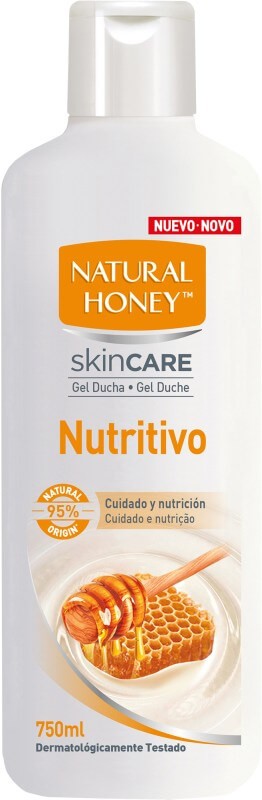 Natural Honey Gel De Baño Extra Nutrtivo Con Miel 750 ml