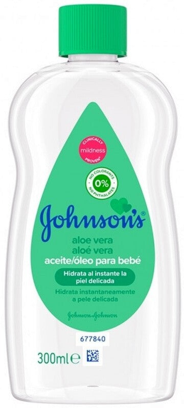 Johnson Aceite Corporal Con Aloe Vera 250 ml + 50 ml