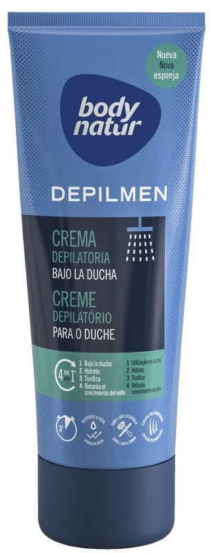 Bodynatur Crema Depilatoria De Ducha Masculina 200 ml