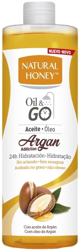 Natural Honey Aceite Corporal Con Aceite De Argán 300 ml