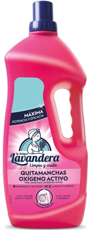 La Antigua Lavandera Quitamanchas Oxígeno Activo 2L - Máxima Potencia para una Limpieza Impecable