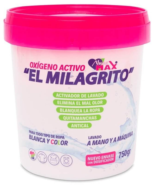 El Milagrito Oxígeno Activo Quitamanchas 750G