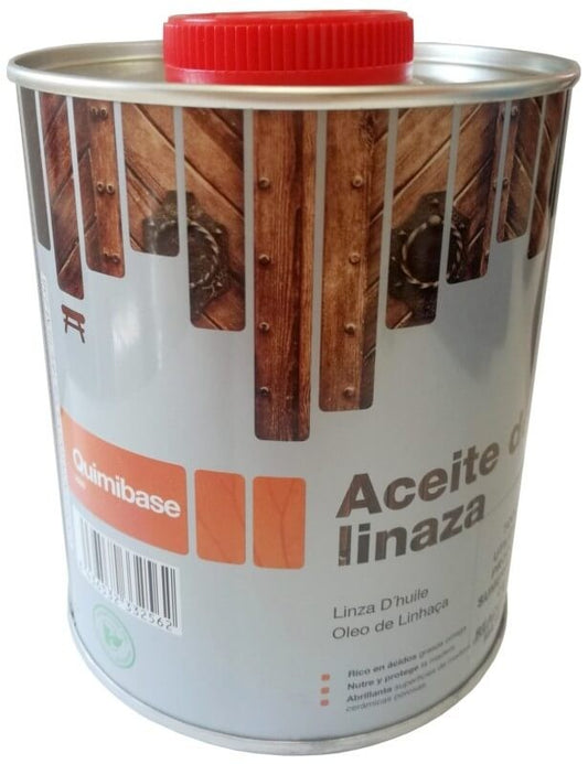 Quimibase Aceite De Linaza Con Secante Lata 750 ml