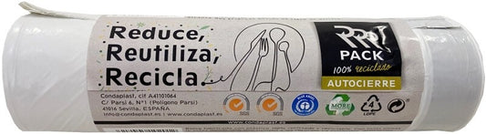 RRR Pack Bolsas de Basura Autocierre 20L 20U