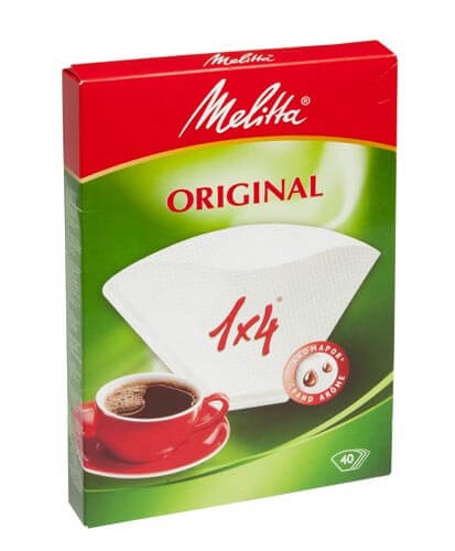 Melitta Original Filtros de Café 1X4 40U