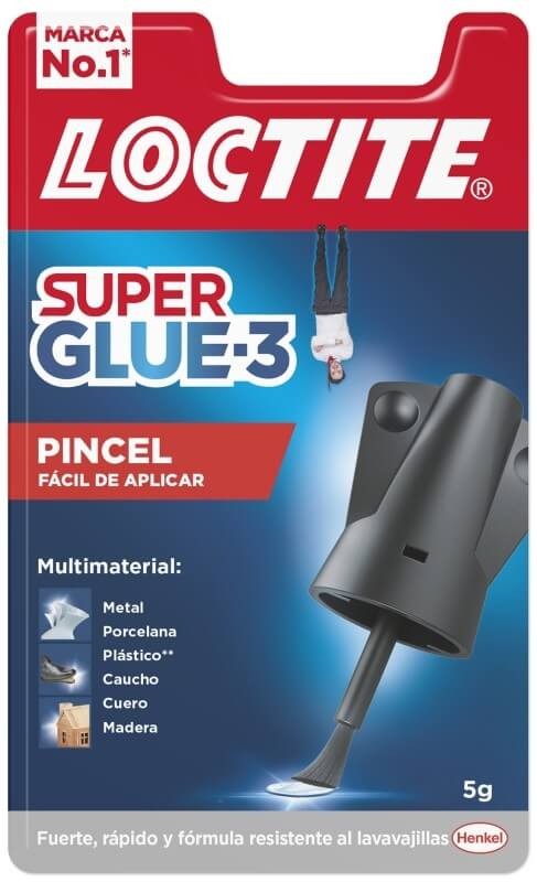 Loctite Adhesivo Super Glue-3 Con Pincel 5 ml