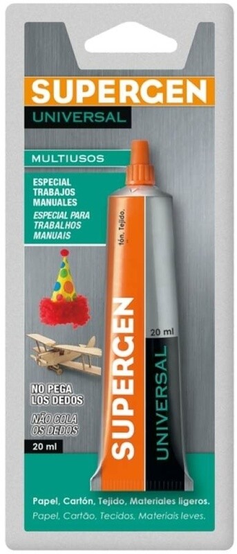 Supercen Universal Pegamento Multiusos 20 ml
