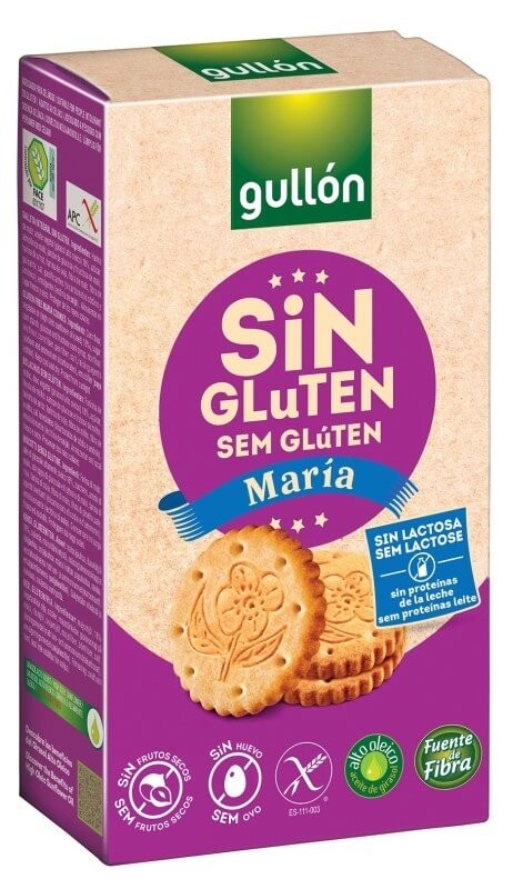 Gullón Galletas María Sin Gluten 380G - El Sabor Clásico para Todos