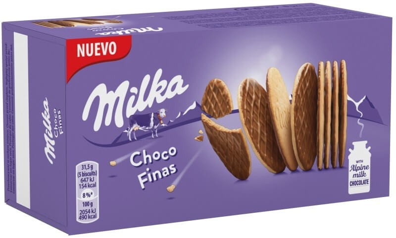 Milka Galletas Choco Finas 126 gr