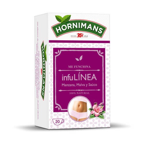 Hornimans InfuLínea Mazana Malva y Saúco 20 Bolsitas