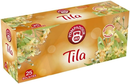 Pompadour Tila 25 Bolsitas