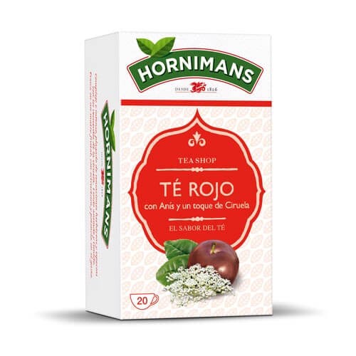 Hornimans Té Rojo 20 Bolsitas
