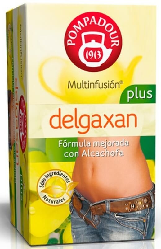 Pompadour Infusión Delgaxan 20 Bolsitas