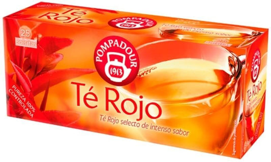 Pompadour Té Rojo 25 Bolsitas