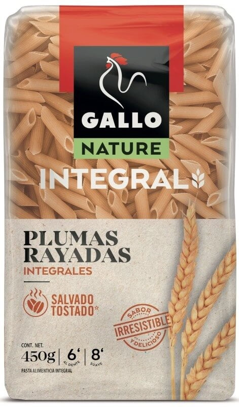 Gallo Macarrones Integrales 450 gr