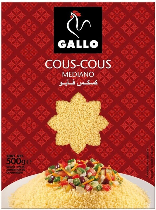 Gallo Cous-Cous Mediano 500 g - El Toque Mediterráneo Perfecto para tus Recetas