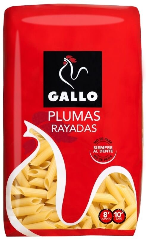 Gallo Pluma Rayada 450 gr