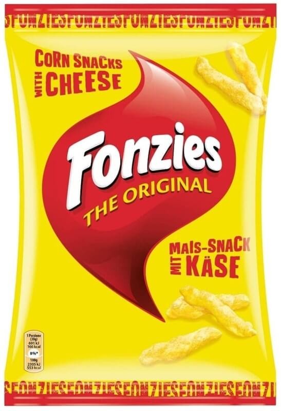Fonzies Snacks De Maíz Con Queso Fundido 100 gr