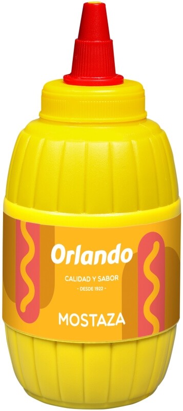 Orlando Mostaza En Barrilito 290 gr