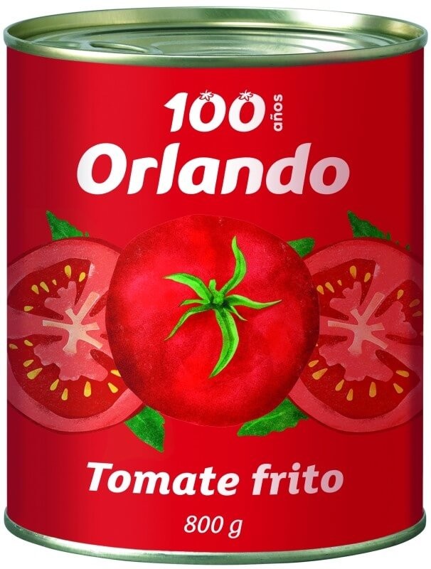 Orlando Tomate Frito Lata De 800 gr