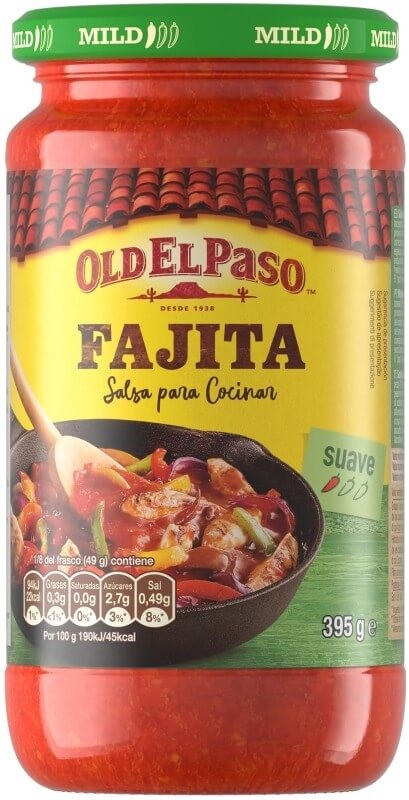 Old El Paso Salsa Fajita Cooking 395 gr