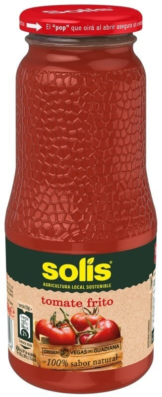 Solís Tomate Frito Frasco De 360 gr