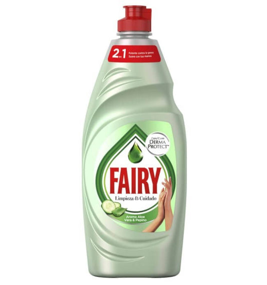 Fairy Lavavajillas Aloe Vera y Pepino 500 ml